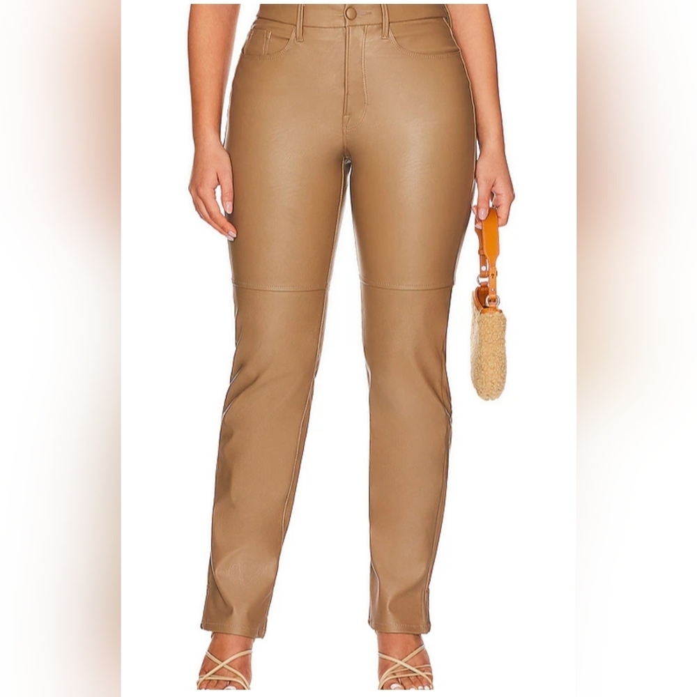 Spieger leather brown pants size 6 - Picture 2 of 10